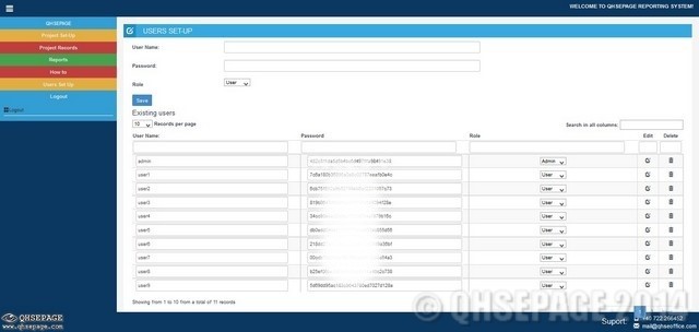 QRS Administrator User Set-Up